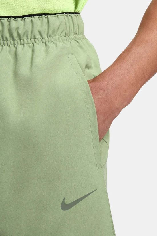 Nike Mens Challenger Running Shorts Oil Green/Honeydew