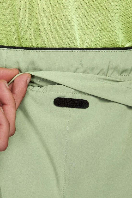 Nike Mens Challenger Running Shorts Oil Green/Honeydew