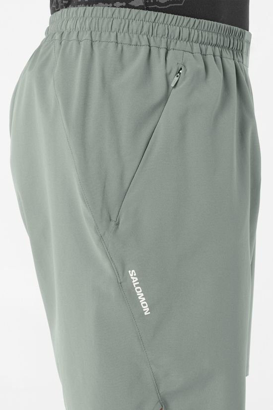 Salomon Mens Shakeout Core 7'' No Liner Shorts  Castor Gray
