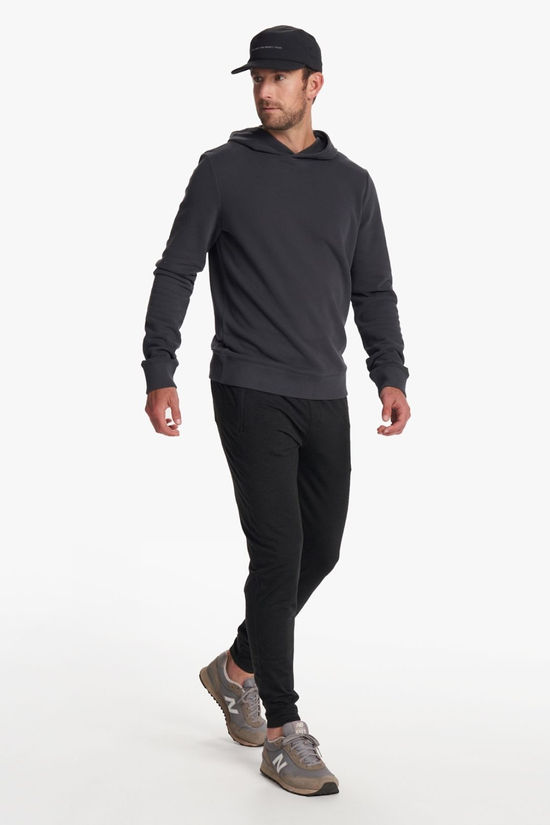 Vuori Mens Ponto Performance Joggers Black Heather