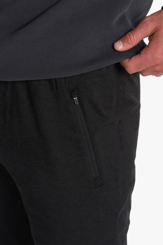 Vuori Mens Ponto Performance Joggers Black Heather