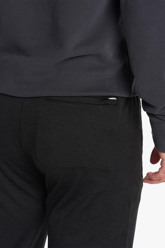 Vuori Mens Ponto Performance Joggers Black Heather