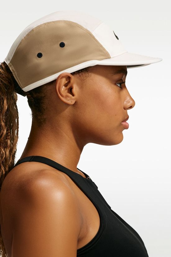 Nike Fly Dri-Fit Unstructured Swoosh Cap Light Orewood Brown/Anthracite/Black