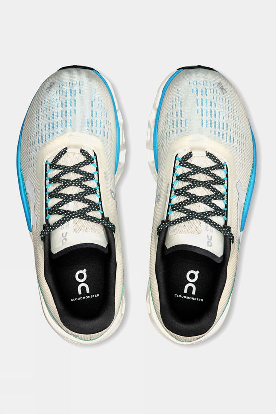 On Womens Cloudmonster 2 Shoes Cream/Horizon