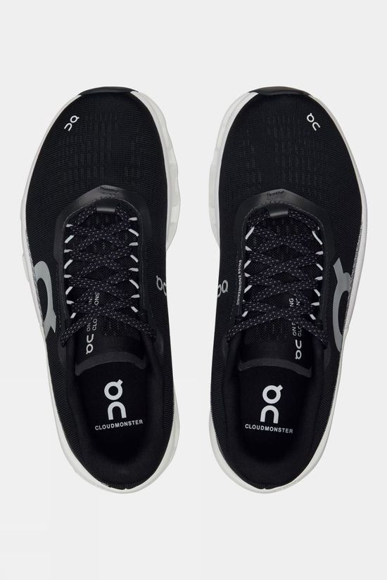On Womens Cloudmonster 2 Shoes Black/Frost