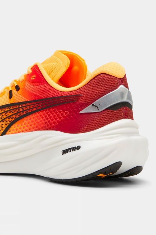 Puma Womens Deviate Nitro 3 Shoes Sun Stream/Sunset Glow/Puma White