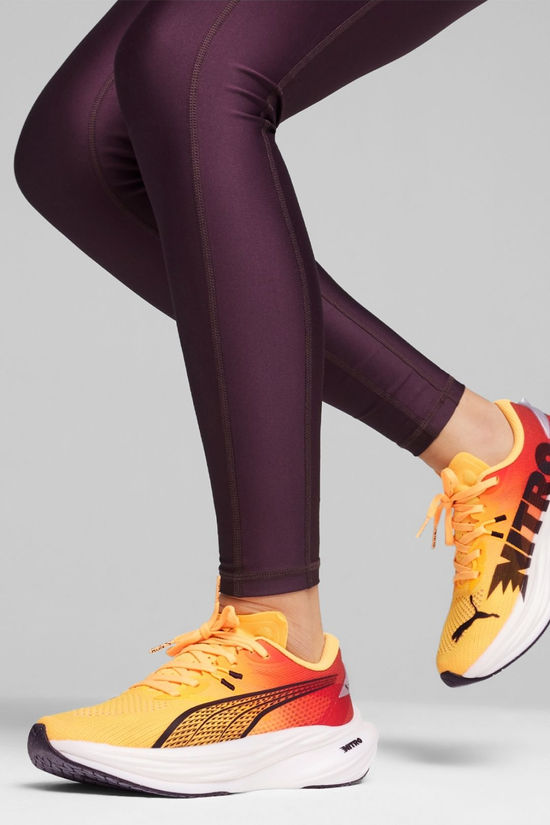 Puma Womens Deviate Nitro 3 Shoes Sun Stream/Sunset Glow/Puma White