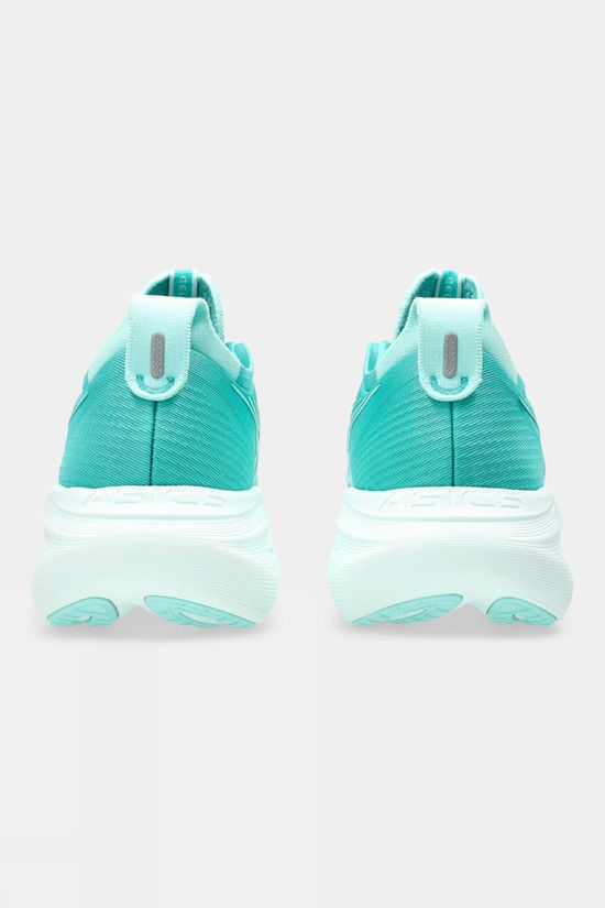Asics Womens Gel-Nimbus 27 Shoes Wave Teal/Illuminate Mint