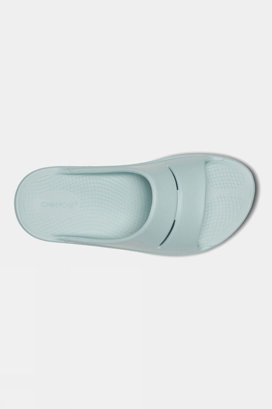 OOFOS Womens Ooahh Slides Sandals Mist