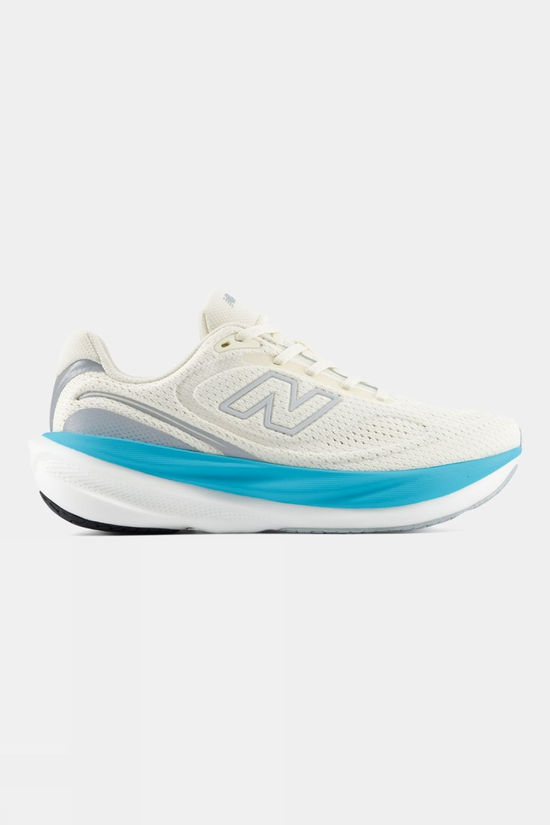 New Balance Womens 1080V15 Shoes Angora / Blue Glaze