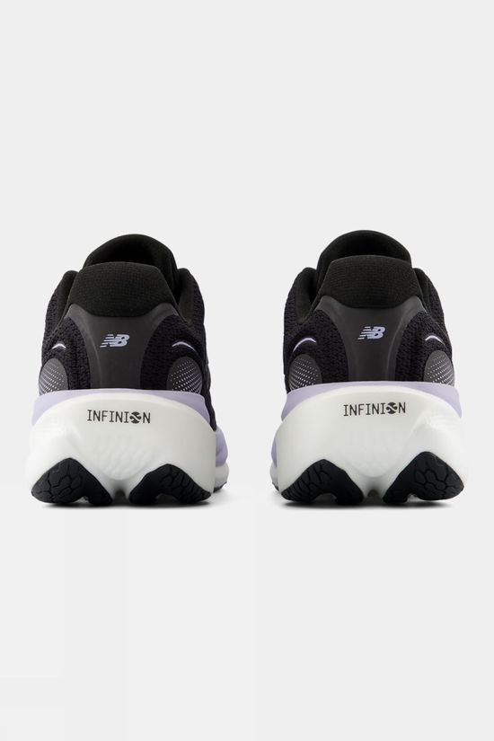 New Balance Womens 1080V15 Shoes Black / Smoked Violet