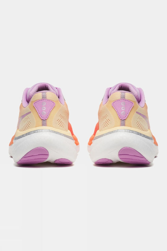 Saucony Womens Ride 19 Shoes Fire/Orchid