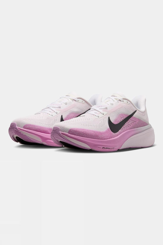 Nike Womens Pegasus 42 Shoes White/Black-Lt Magenta-Bleached Lilac