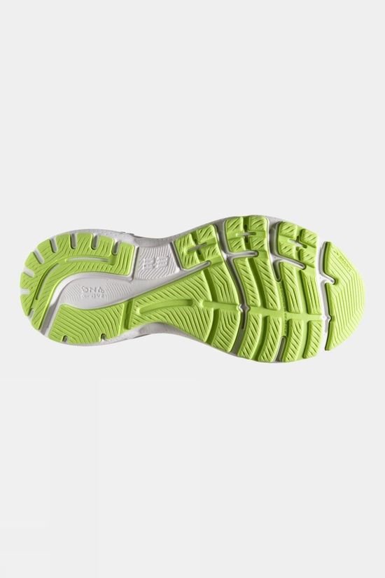 Brooks Womens Adrenaline GTS 23 Shoes 037 Black/Gunmetal/Sharp Green