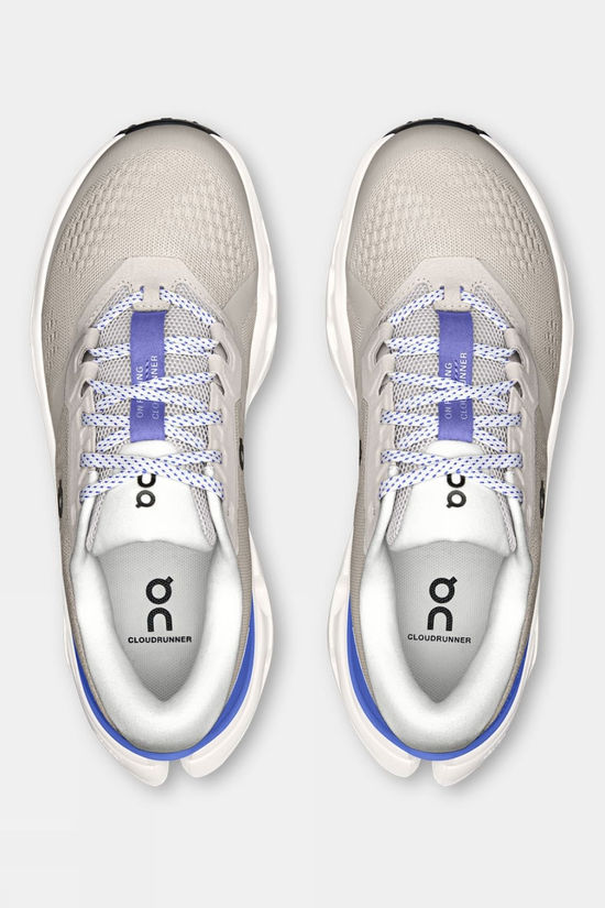 On Womens Cloudrunner 3 Shoes Pearl | Sailor