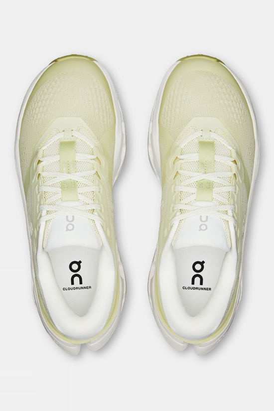 On Womens Cloudrunner 3 Shoes Seedling | Ivory
