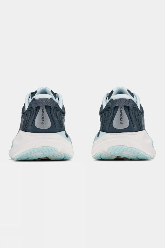 Hoka Womens Gaviota 6 Shoes Faded Navy / Glimmering Blue