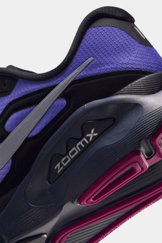 Nike Womens Structure Plus Shoes Black/Metallic Silver-Persian Violet