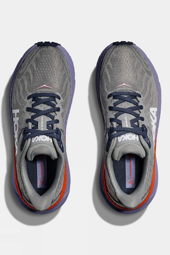 Hoka Womens Challenger ATR 7 Shoes Galactic Grey/Wild Indigo