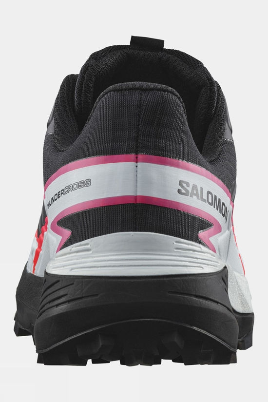 Salomon Womens Thundercross Shoes Black/Bering Sea/Pink Glo