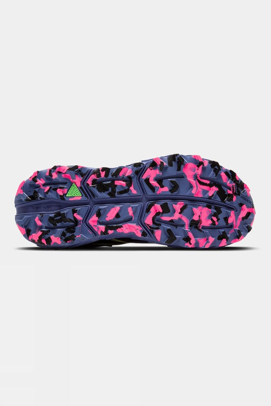 Brooks Womens Cascadia 18 GTX Shoes Grey Blue/Black/Pink