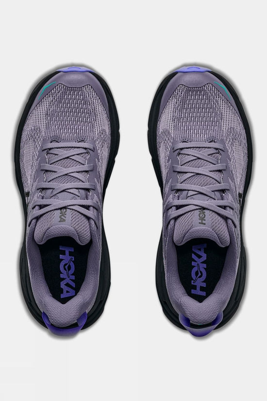 Hoka Womens Challenger 8 Shoes Purple Fog / Black