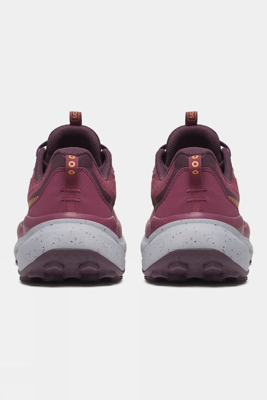 Saucony Womens Xodus Ultra 4 Shoes Terra/Wine