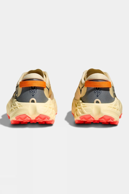 Hoka Womens Speedgoat 7 Shoes Vintage Yellow/Neon Flame