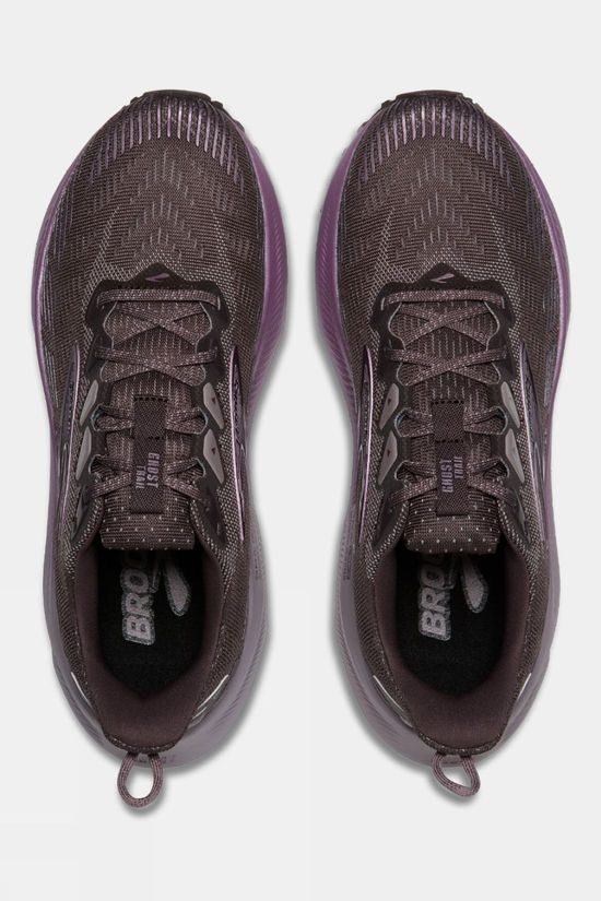 Brooks Womens Ghost Trail Shoes Raisin/Purple/Metallic