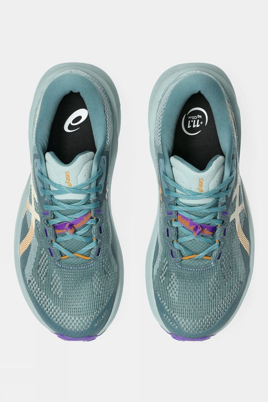 Asics Womens Trabuco 14 Shoes Foggy Teal/Radiant Amethyst