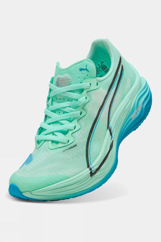 Puma Womens Deviate Nitro Elite 3 Shoes Mini Melt/Speed Blue