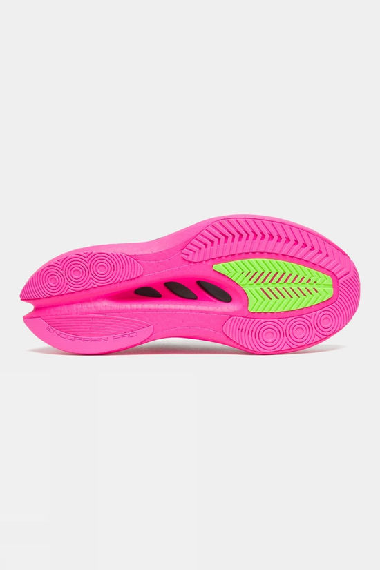 Saucony Womens Endorphin Pro 5 Shoes Black/Shock