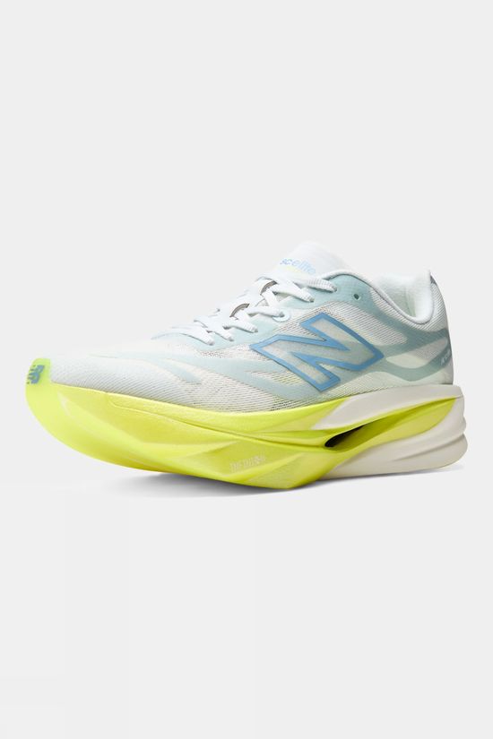 New Balance Womens SuperComp Elite V6 Shoes Fresh Air / Alkaline Green