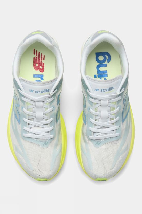 New Balance Womens SuperComp Elite V6 Shoes Fresh Air / Alkaline Green