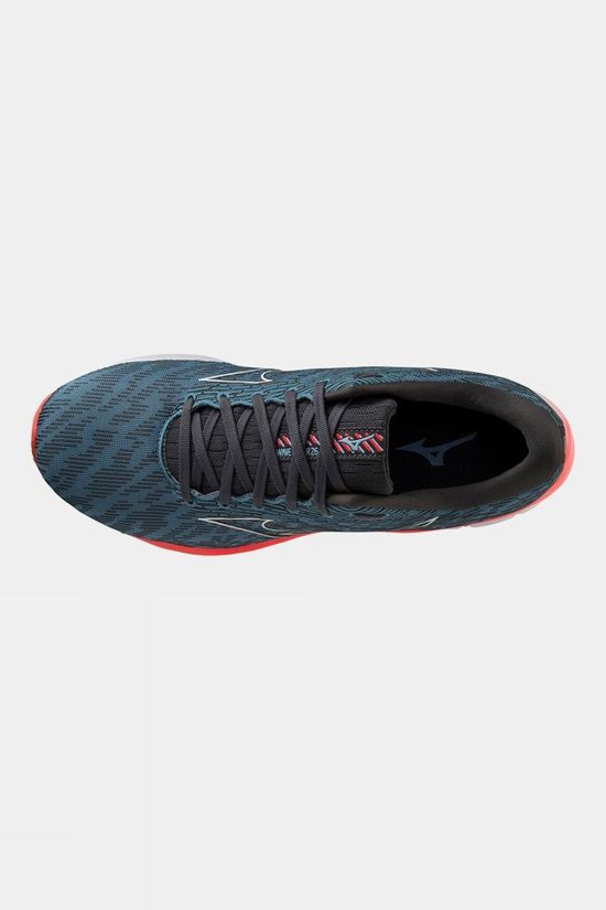 Mizuno Mens Wave Rider 26 Shoes Provincial Blue/Nimbus Cloud/Soleil
