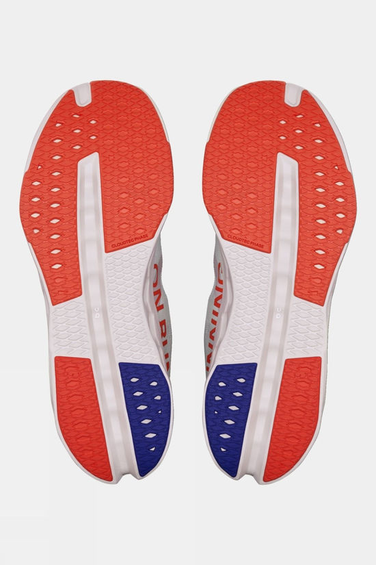 On Mens Cloudsurfer Next Shoes White/Flame