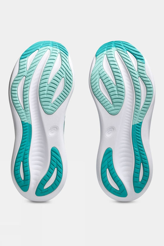 Asics Mens Gel-Nimbus 27 Shoes Wave Teal/Saxon Green