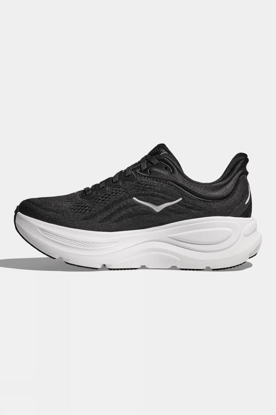 Hoka Mens Bondi 9 Shoes Black/White