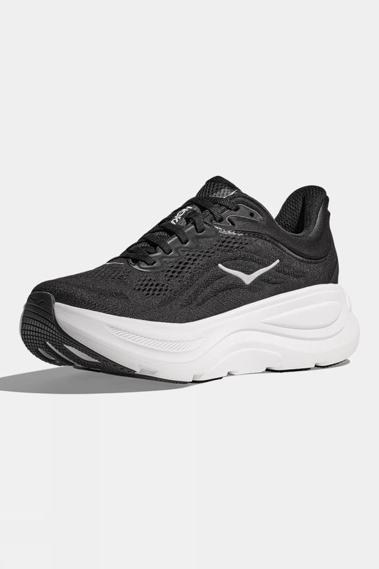 Hoka Mens Bondi 9 Shoes Black/White