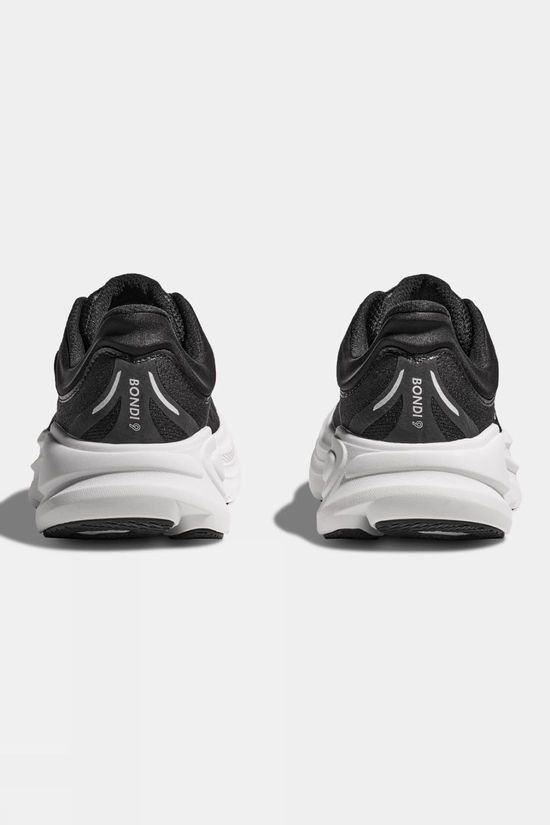 Hoka Mens Bondi 9 Shoes Black/White