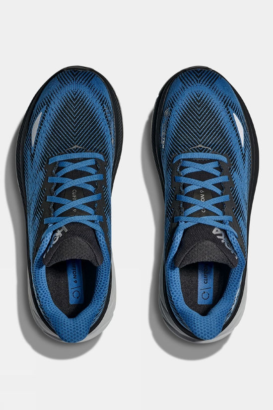 Hoka Mens Clifton 9 GTX Shoes Black/Foggy Night