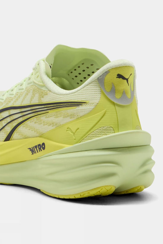 Puma Mens Deviate Nitro 4 Shoes Apple Spritz-Lux Lime