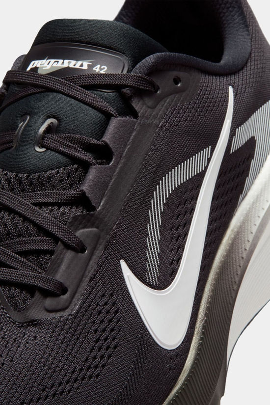 Nike Mens Pegasus 42 Shoes Black/White-Photon Dust
