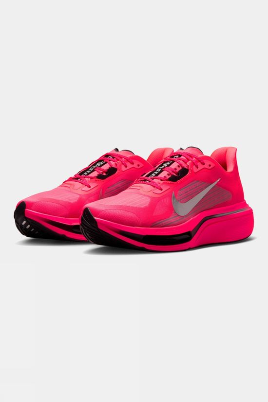 Nike Mens Pegasus Plus 2 Shoes Flash Crimson/Metallic Silver-Black