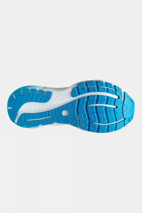 Brooks Mens Glycerin GTS 20 Shoes Black/Hawaiian Ocean/Green