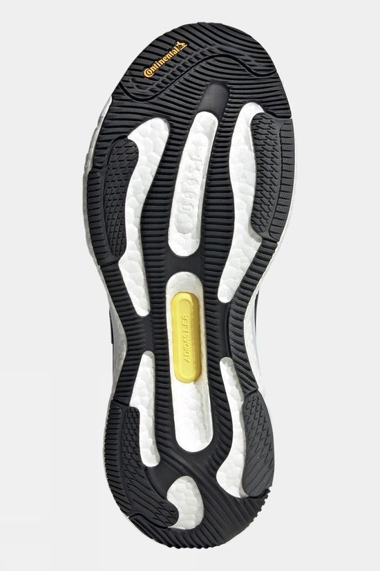 Adidas Mens Solar Control Running Shoes CBLACK/FTWWHT/BEAMYE
