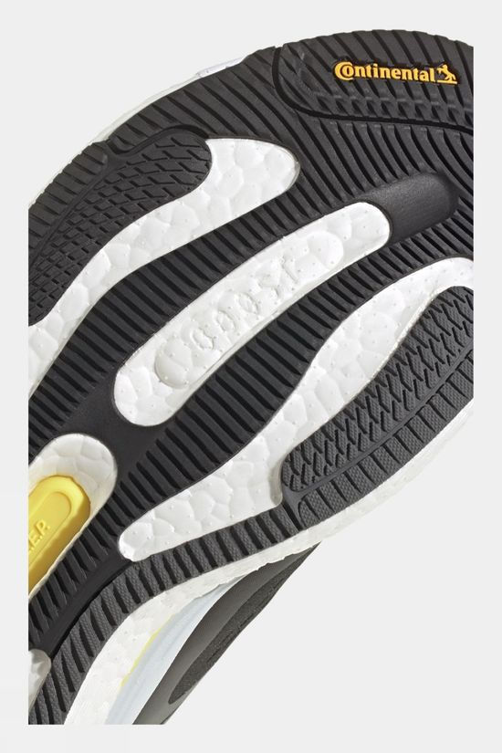 Adidas Mens Solar Control Running Shoes CBLACK/FTWWHT/BEAMYE