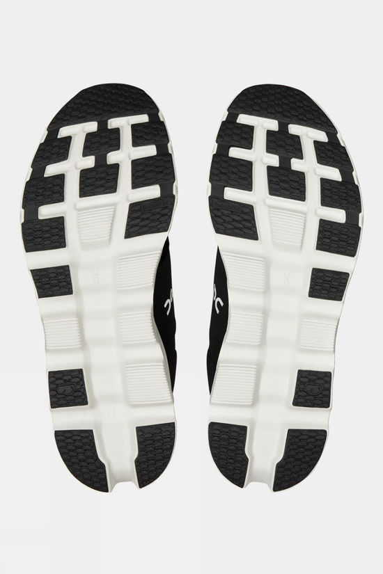 On Mens Cloudstratus 3 Shoes Black/Frost