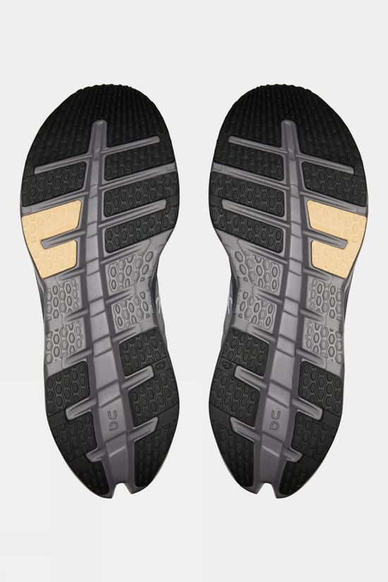 On Mens Cloudrunner 3 Shoes Platinum | Squash