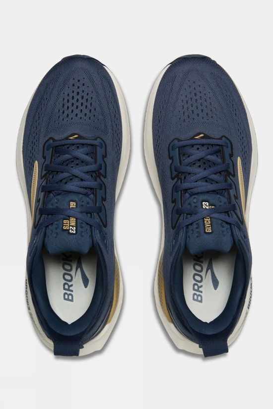 Brooks Mens Glycerin GTS 23 Shoes Blue/Spellbound/Starfish